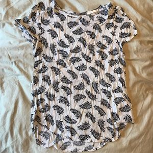 H&M Feather Blouse